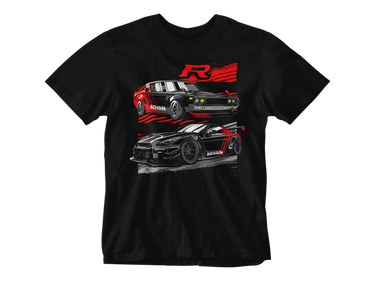 Camiseta GTR Old vs New